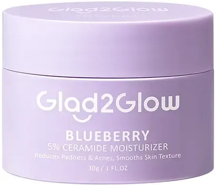 Glad2Glow 5% Blueberry Moisturizer Cream by Glad2Glow