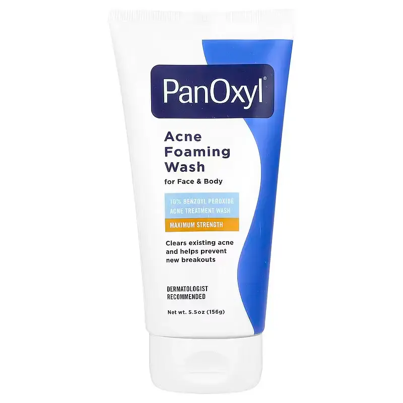 Panoxyl Acne Foaming Wash Benzoyl Peroxide 10% Maximum Strength by Panoxyl