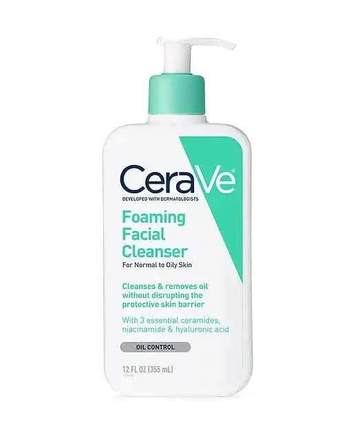 CeraVe Foaming Facial Cleanser by CeraVe